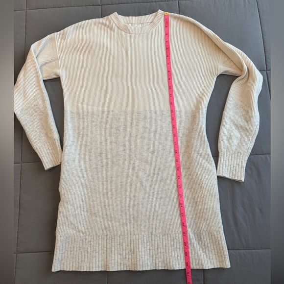 Lululemon Restful Intention Sweater in Angel Wing / Heathered Light Ivory - Picture 1 of 14